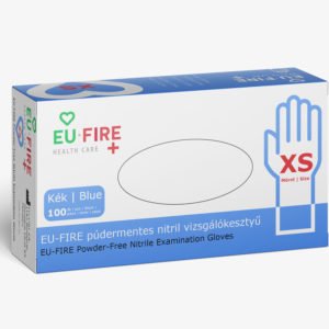 Premium nitrile rubber gloves blue (XS)